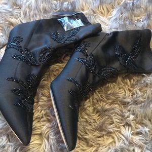 Brand new booties with tags